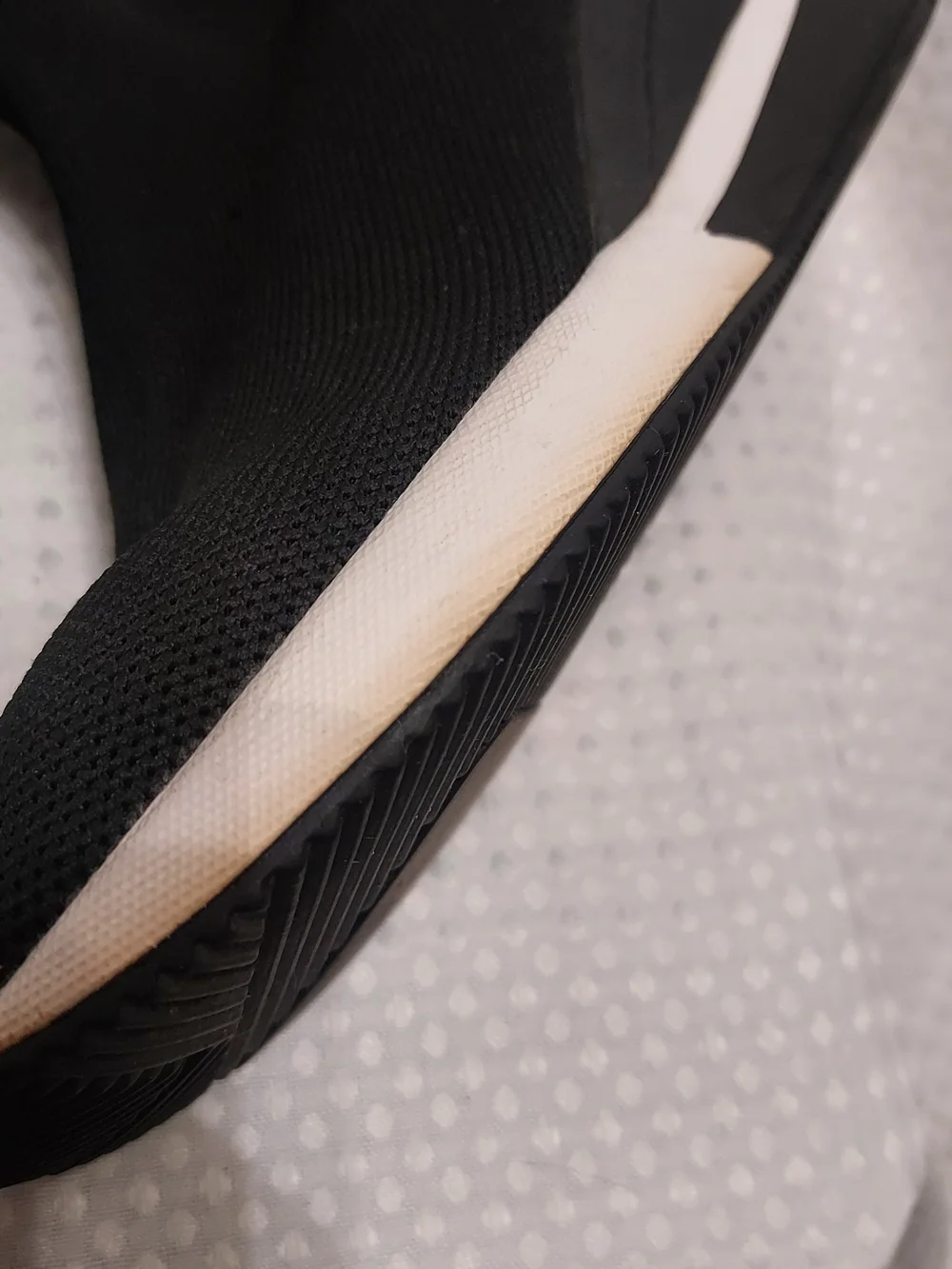Michael Kors Black Slip-On Knit Wedge Sneakers